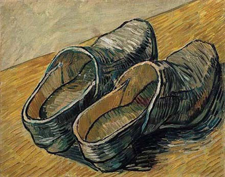 van gogh chaussures et lacets